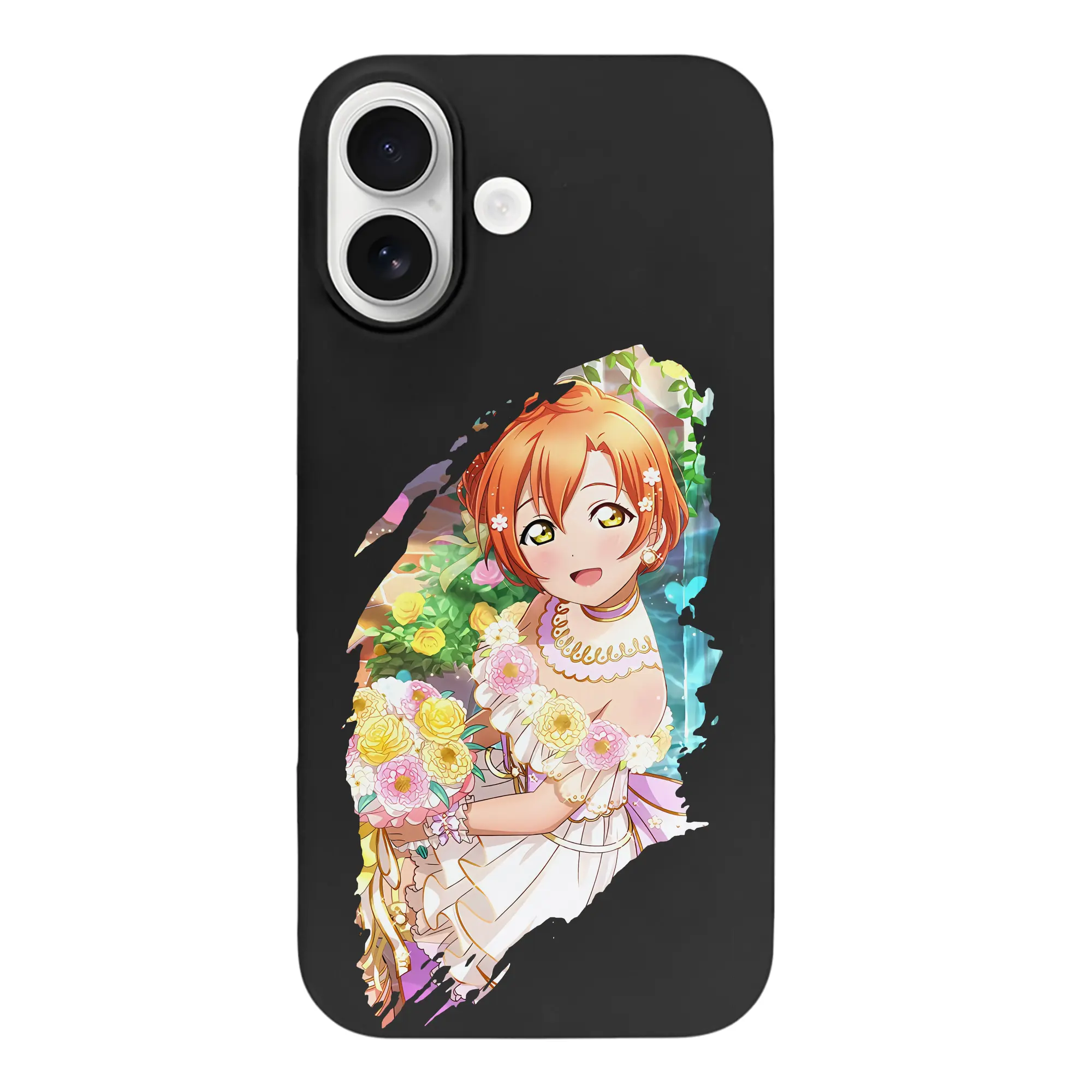 Love Live! グッズ,星空凛 - iPhone 17 シリーズ シリコンケース 薄型 耐衝撃 指紋防止 ソフトタッチカバー 精密フィット 傷防止 保護ケース iPhone 17/17 Air/17 Pro/17 Pro Max 対応